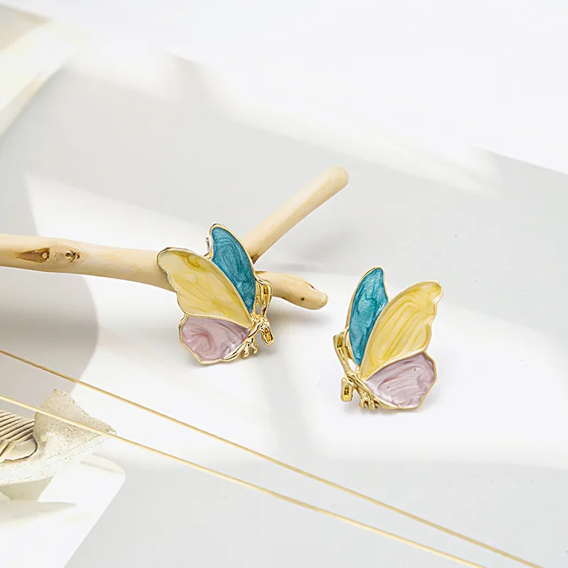 Whimsical Butterfly Stud Earrings